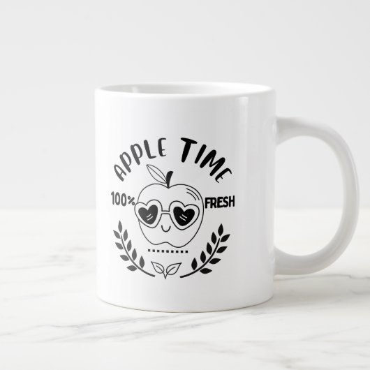 Apple Time Grote Koffiekop (Rechts)