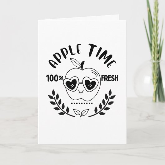 Apple Time Kaart (Voorkant)