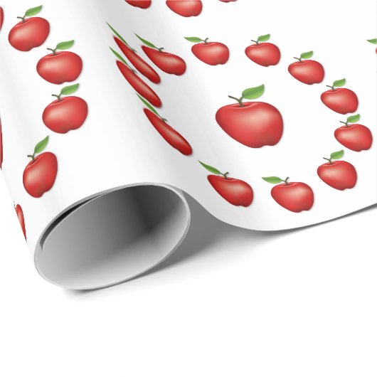 Apple Time, Red Delicious Cadeaupapier (Rol Hoek)