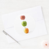 Apple Time Ronde Sticker (Envelop)