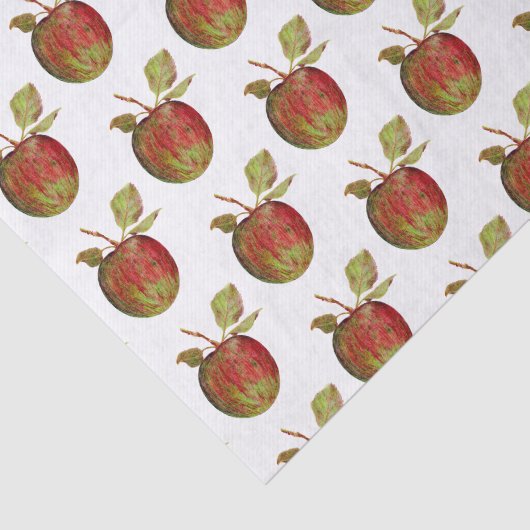 Apple Tissuepapier (Detail)
