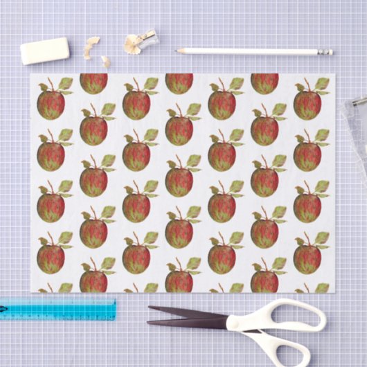 Apple Tissuepapier (Craft)