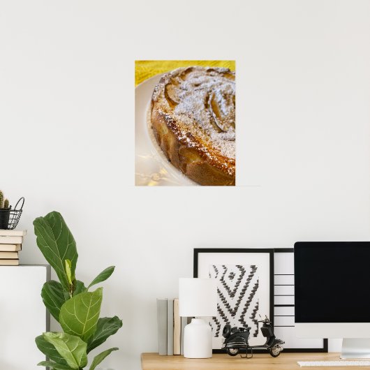 Apple Torte Dessert Poster (Thuiskantoor)