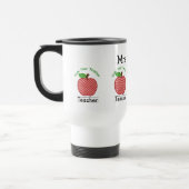 Apple Travel Mug van de Aangepaste leraar Reisbeker (Links)