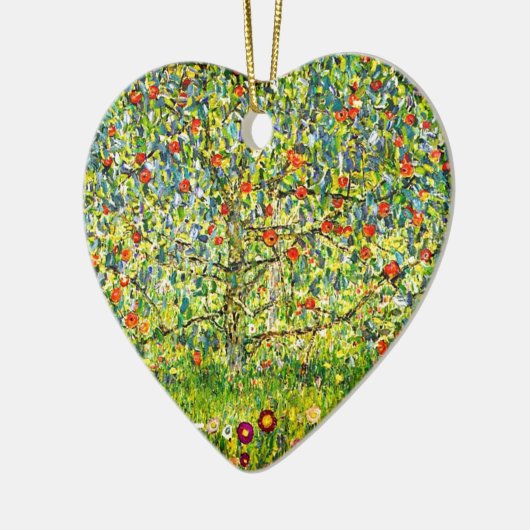 Apple Tree and Flowers 1912 Keramisch Ornament (Links)