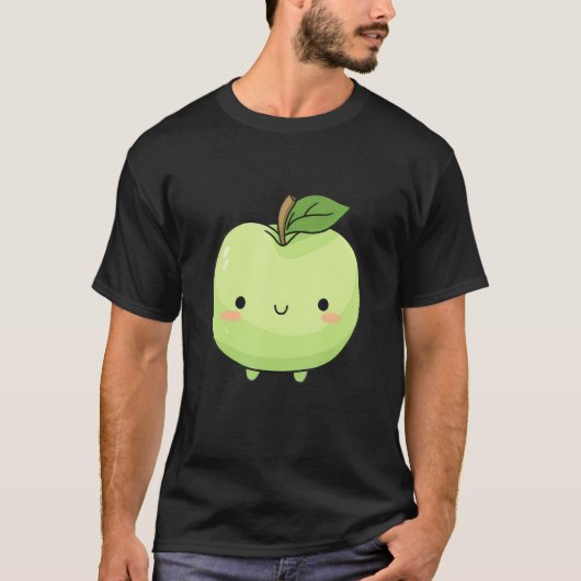Apple Tree Apple Picking Crew Blossom Fruit Schatt T-shirt (Voorkant)
