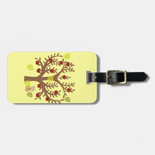 Apple Tree Bagagelabel (Voorkant horizontaal)