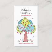 Apple Tree bijles Visitekaartje (Voorkant)