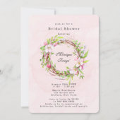 Apple Tree Blosbloesems Floral Vrijgezellenfeest Kaart (Voorkant)