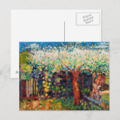 Apple Tree Blossom Briefkaart (Voorkant / Achterkant)