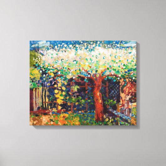 Apple Tree Blossom Canvas Afdruk (Voorkant)