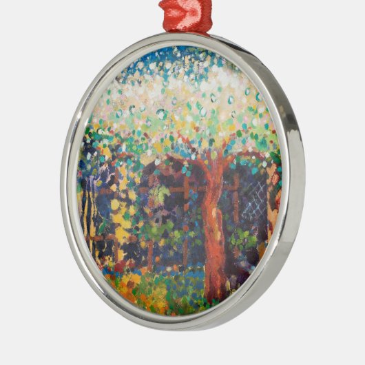Apple Tree Blossom Metalen Ornament (Links)