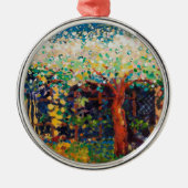 Apple Tree Blossom Metalen Ornament (Voorkant)