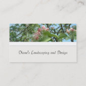 Apple Tree Blossom Visitekaartje (Achterkant)