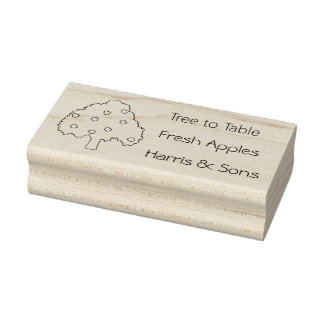 Apple Tree Boerderij Business Art Stempel