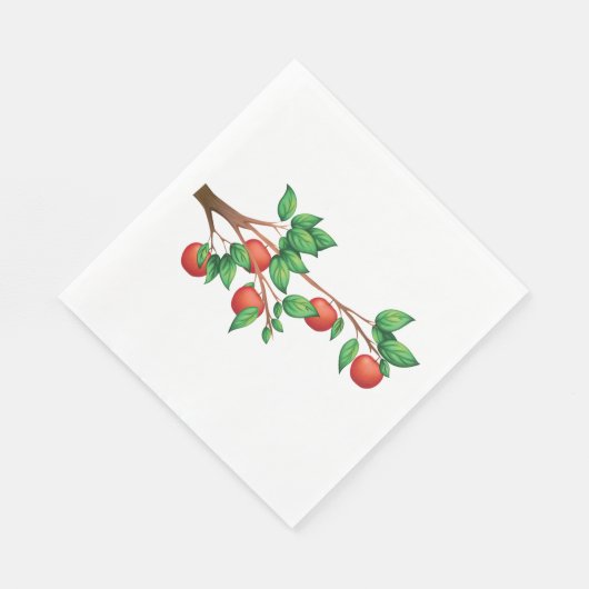 Apple Tree Branch Napkins Servet (Hoek)