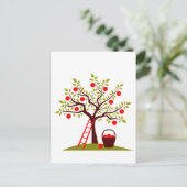 Apple Tree Briefkaart (Staand voorkant)