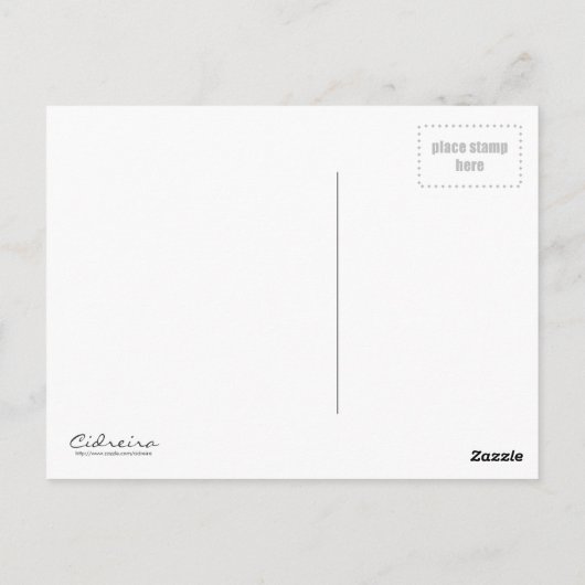 Apple Tree Briefkaart (Achterkant)