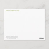 Apple Tree Briefkaart (Achterkant)