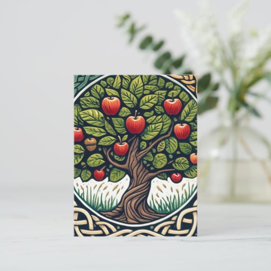 Apple Tree Briefkaart (Staand voorkant)