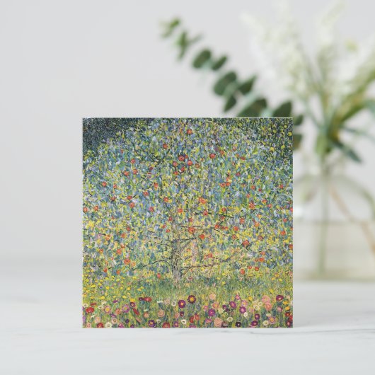 Apple Tree by Gustav Klimt,  Art Nouveau (Staand voorkant)