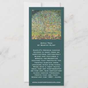 Apple Tree by Gustav Klimt,  Art Nouveau