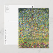Apple Tree by Gustav Klimt,  Art Nouveau Briefkaart (Voorkant / Achterkant)