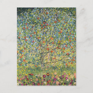 Apple Tree by Gustav Klimt,  Art Nouveau Briefkaart