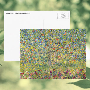 Apple Tree by Gustav Klimt,  Art Nouveau Briefkaart