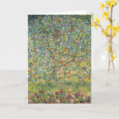 Apple Tree by Gustav Klimt,  Art Nouveau Kaart (Gele Bloem)