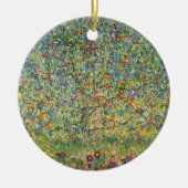 Apple Tree by Gustav Klimt,  Art Nouveau Keramisch Ornament (Voorkant)