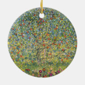 Apple Tree by Gustav Klimt,  Art Nouveau Keramisch Ornament (Achterkant)