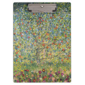 Apple Tree by Gustav Klimt,  Art Nouveau Klembord (Voorkant)