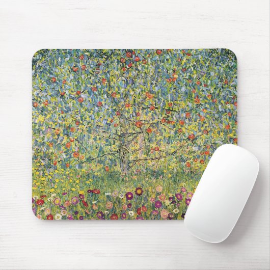 Apple Tree by Gustav Klimt,  Art Nouveau Muismat (Met muis)