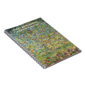 Apple Tree by Gustav Klimt,  Art Nouveau Notitieboek (Rechterzijde)
