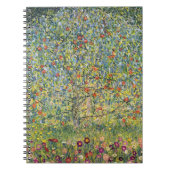Apple Tree by Gustav Klimt,  Art Nouveau Notitieboek (Voorkant)