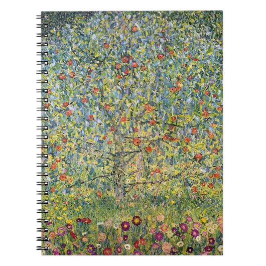 Apple Tree by Gustav Klimt,  Art Nouveau Notitieboek (Voorkant)