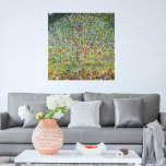 Apple Tree by Gustav Klimt,  Art Nouveau Poster<br><div class="desc">Apple Tree (1912) van Gustav Klimt is een Victoriaans schilderij van het symboliek van het tijdperk van het symboliek in de kunst. Een natuur scène met een appelboom in een boomgaard op een boerderij met rijpe vruchten en appelbloesems. De bloementuin is vol bloei met lentesbloemen. Over de kunstenaar: Gustav Klimt...</div>