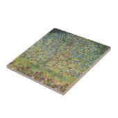 Apple Tree by Gustav Klimt,  Art Nouveau Tegeltje (Zijkant)