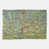 Apple Tree by Gustav Klimt,  Art Nouveau Theedoek (Horizontaal)