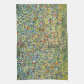 Apple Tree by Gustav Klimt,  Art Nouveau Theedoek (Verticaal)