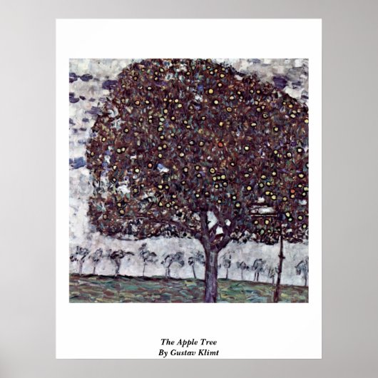 Apple Tree by Gustav Klimt Poster (Voorkant)