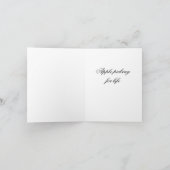 Apple Tree Day B - 6 januari - Waterverf & Pen Feestdagen Kaart (Binnen)