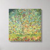 Apple Tree door Gustav klimt Canvas Afdruk (Voorkant)