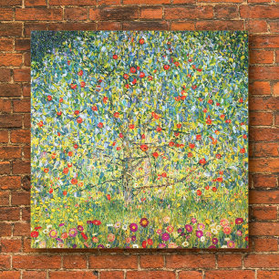 Apple Tree door Gustav klimt Canvas Afdruk