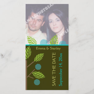 Apple tree fall wedding Bewaar de datum fotokaart Save The Date