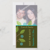 Apple tree fall wedding Bewaar de datum fotokaart Save The Date (Voorkant)