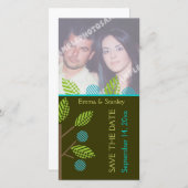 Apple tree fall wedding Bewaar de datum fotokaart Save The Date (Voorkant / Achterkant)
