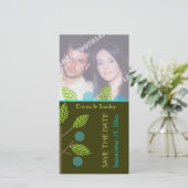 Apple tree fall wedding Bewaar de datum fotokaart Save The Date (Staand voorkant)