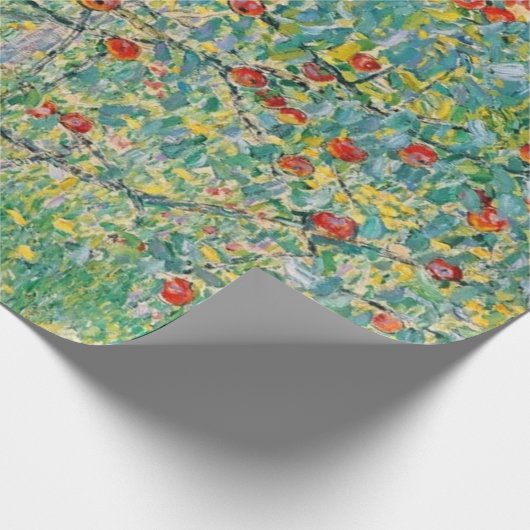 Apple Tree Gustav Klimt Cadeaupapier (Hoek)
